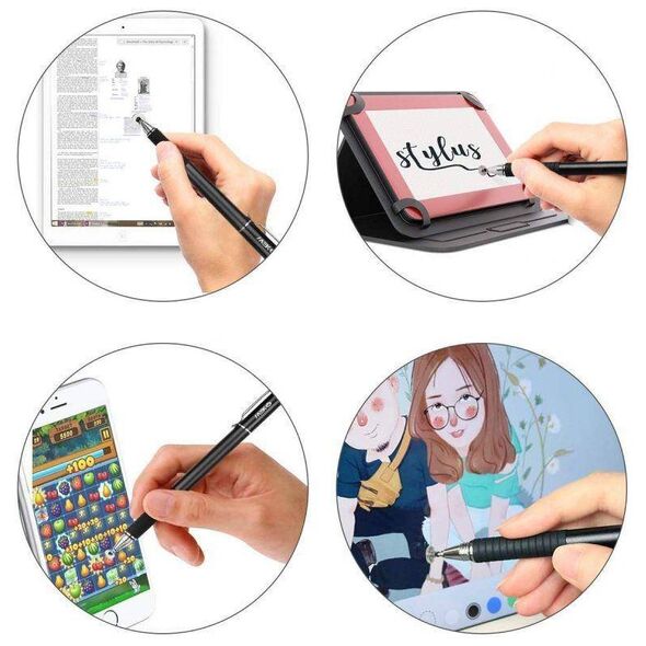 Touch Display Device Tech-Protect Stylus Pen silver 5906735415636