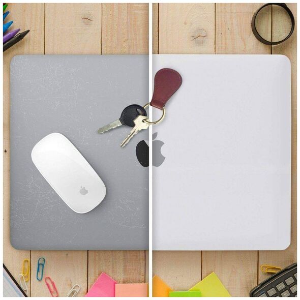 Case MACBOOK PRO 13.3 2016 / 2017 / 2018  / 2019 / 2020 Tech-Protect SmartShell Crystal Clear transparent 5906735416183