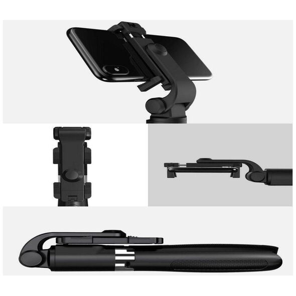 Wireless Selfie Stick Tripod for iOS / Android Tech-Protect L01S black 0795787711484