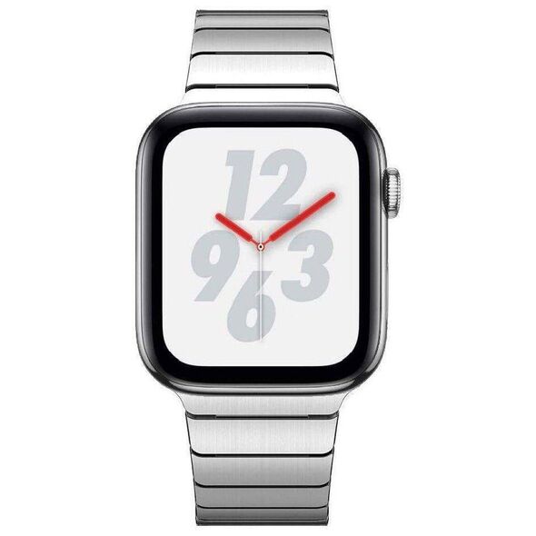 Strap for APPLE WATCH 4 / 5 / 6 / 7 / SE (42 / 44 / 45 MM) Tech-Protect LinkBand silver 5906735412758