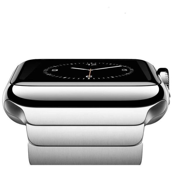 Strap for APPLE WATCH 4 / 5 / 6 / 7 / SE (42 / 44 / 45 MM) Tech-Protect LinkBand silver 5906735412758