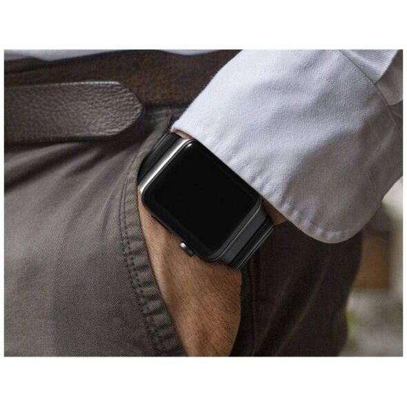 Strap for APPLE WATCH 4 / 5 / 6 / 7 / SE (42 / 44 / 45 MM) Tech-Protect LinkBand silver 5906735412758