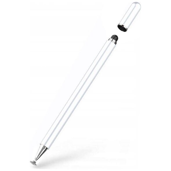 Touch Display Device Tech-Protect Charm Stylus Pen whithe/silver 6216990210785