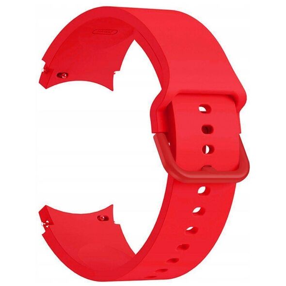 Strap for SAMSUNG GALAXY WATCH 4 (40MM) / (44MM) / GALAXY WATCH 4 CLASSIC (46MM) / (42MM) Tech-Protect IconBand red 9589046917363