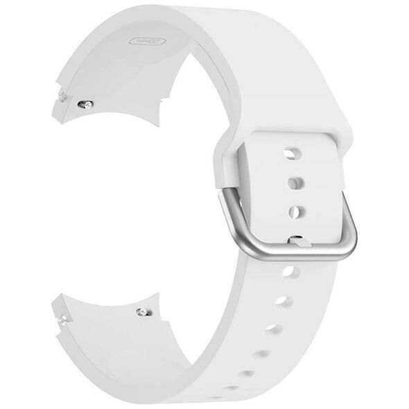 Strap for SAMSUNG GALAXY WATCH 4 (40MM) / (44MM) / GALAXY WATCH 4 CLASSIC (46MM) / (42MM) Tech-Protect IconBand white 9589046917387