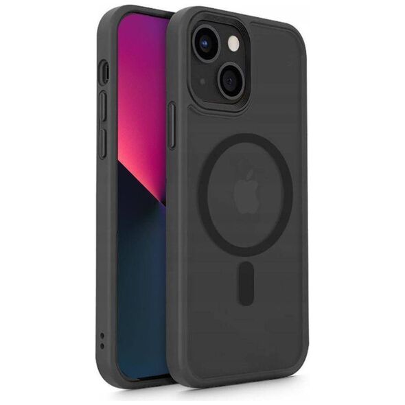 Case IPHONE 13 Tech-Protect Magmat MagSafe Matte black 9589046917592