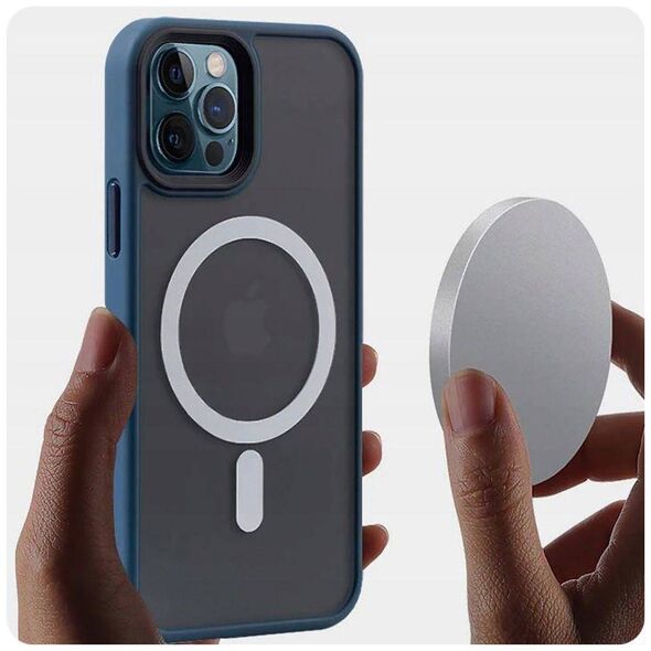 Case IPHONE 13 Tech-Protect Magmat MagSafe Matte black 9589046917592