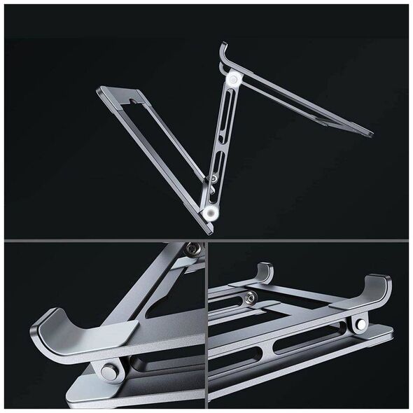 Universal Stand for Laptop Tech-Protect Prodesk silver 9589046919398