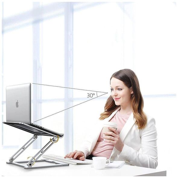 Universal Stand for Laptop Tech-Protect Prodesk silver 9589046919398