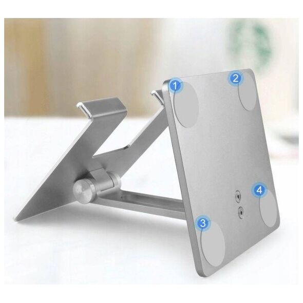 Telescopic Desk Holder / Stand / Stand for Phone and Tablet Tech-Protect Z11 grey 9589046919701