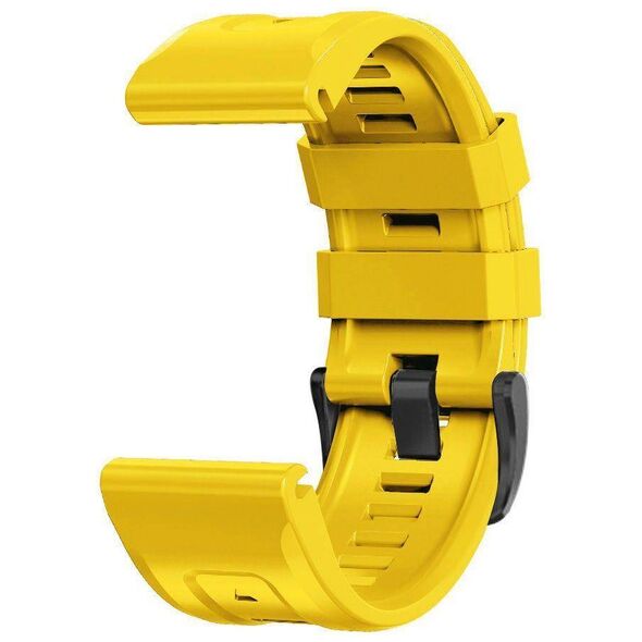 Strap for GARMIN FENIX 5 / 6 / 6 PRO / 7 Tech-Protect IconBand yellow 9589046921506