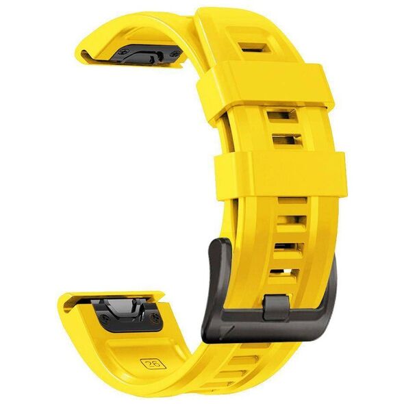 Strap for GARMIN FENIX 5 / 6 / 6 PRO / 7 Tech-Protect IconBand yellow 9589046921506