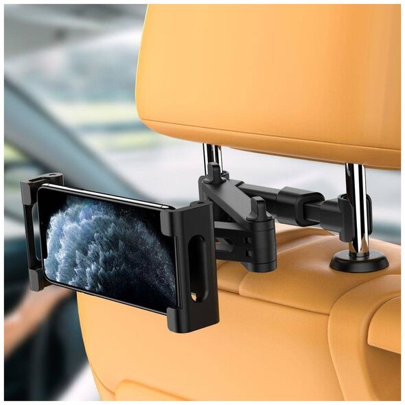 Stretchable Headrest Car Mount Tech-Protect black 9589046921643