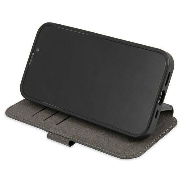 Original Case IPHONE 13 PRO MAX Guess Book 4G Big Metal Logo (GUBKP13X4GMGGR) gray 3666339032593