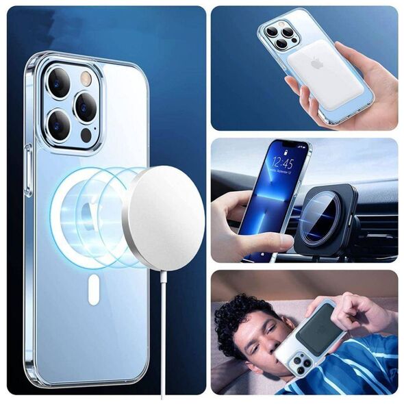 Case IPHONE SE 2022 / SE 2020 / 7 / 8 Tech-Protect Magmat MagSafe transparent 9589046924439
