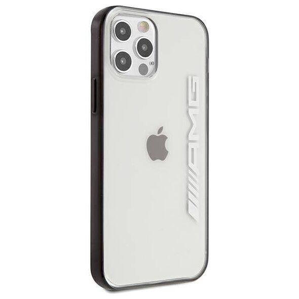 Case IPHONE 12 PRO MAX Mercedes AMG Hardcase Metallic Painted (AMHCP12LAESLBK) transparent 3666339014124