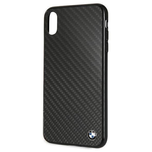 Original Case IPHONE XS MAX BMW Hardcase Siganture-Carbon (BMHCI65MBC) black 3700740435007