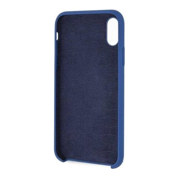 Original Case IPHONE X / XS BMW Hardcase Silicone M Collection (BMHCPXMSILNA) blue 3700740435298