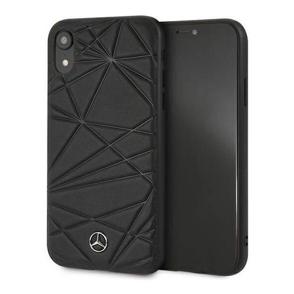 Case IPHONE XR Mercedes Hardcase Twister (MEPERHCI61QGLBK) black 3700740437841