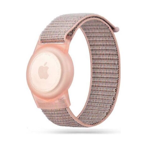 Strap for APPLE AIRTAG Tech-Protect Nylon For Kids pink 9589046926037
