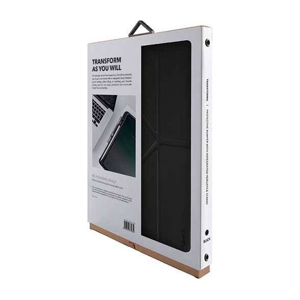 UNIQ case Transforma Rigor APPLE IPAD 10.2 (7gen) black/ebony black 8886463672334