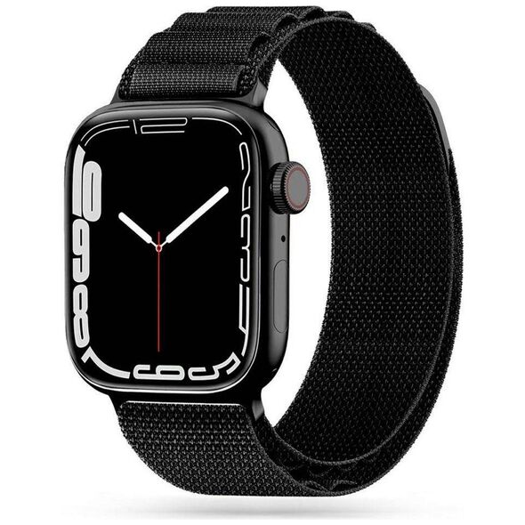Strap for APPLE WATCH 4 / 5 / 6 / 7 / 8 / SE / ULTRA (42 / 44 / 45 / 49 MM) Tech-Protect Nylon Pro black 9490713928370