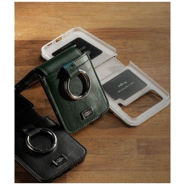 Case SAMSUNG GALAXY Z FLIP 4 Ringke Signature Folio Black 8809881261232