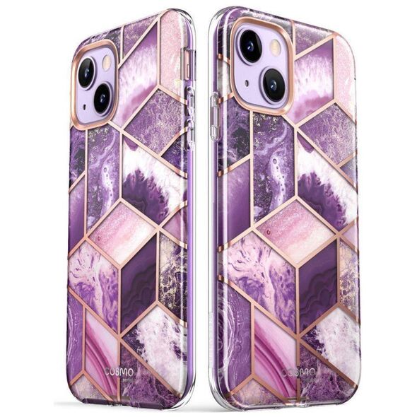 Original Case IPHONE 14 PLUS Supcase Cosmo Marble purple 843439119413