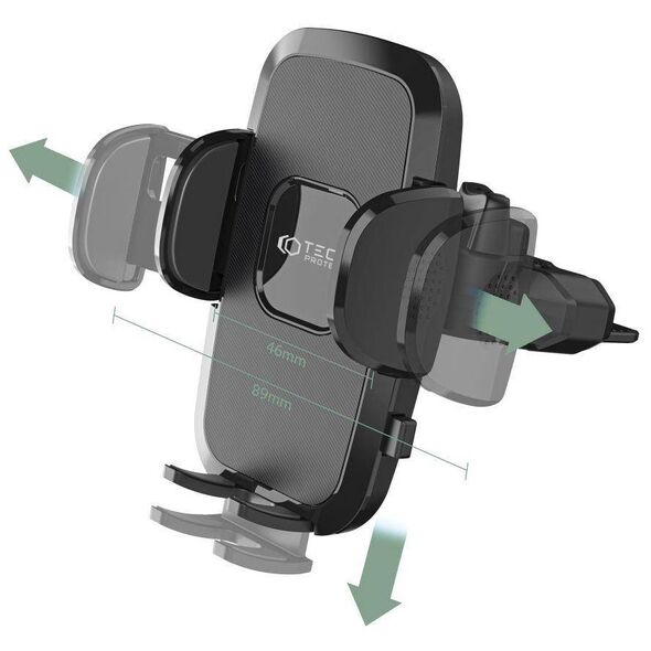 Universal Car Holder for CD Player Tech-Protect V3 black 9490713929063