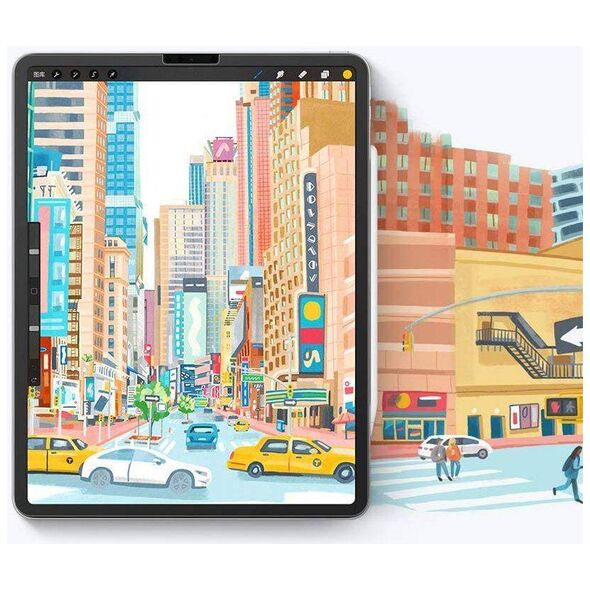 Matte Protective Film APPLE IPAD 10.2 (7gen / 8gen / 9gen) Hofi Paper Pro+ 2-pack Matte Clear 9490713929858