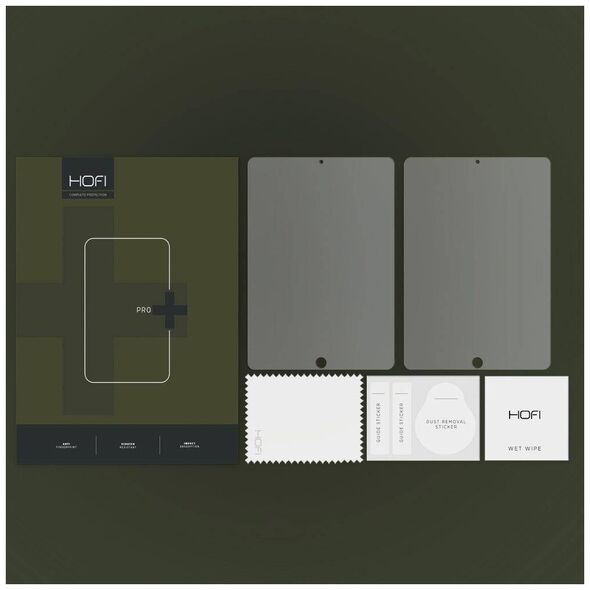 Matte Protective Film APPLE IPAD 10.2 (7gen / 8gen / 9gen) Hofi Paper Pro+ 2-pack Matte Clear 9490713929858