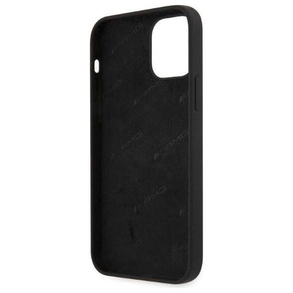 Case IPHONE 12 PRO MAX Mercedes AMG Hardcase Silicone Big Logo (AMHCP12LSGLBGN) black 3666339002916