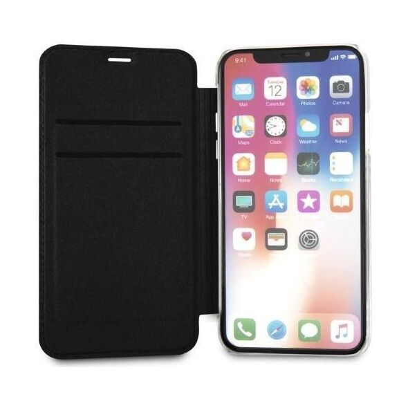 Original Case IPHONE X / XS Karl Lagerfeld Book Valentine red 3700740413654