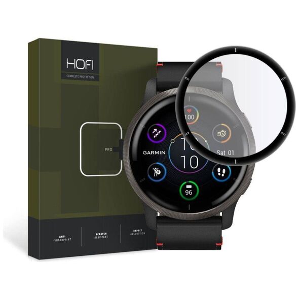 Hybrid Glass GARMIN VENU 2 HOFI Hybrid Pro+ black 9490713931066