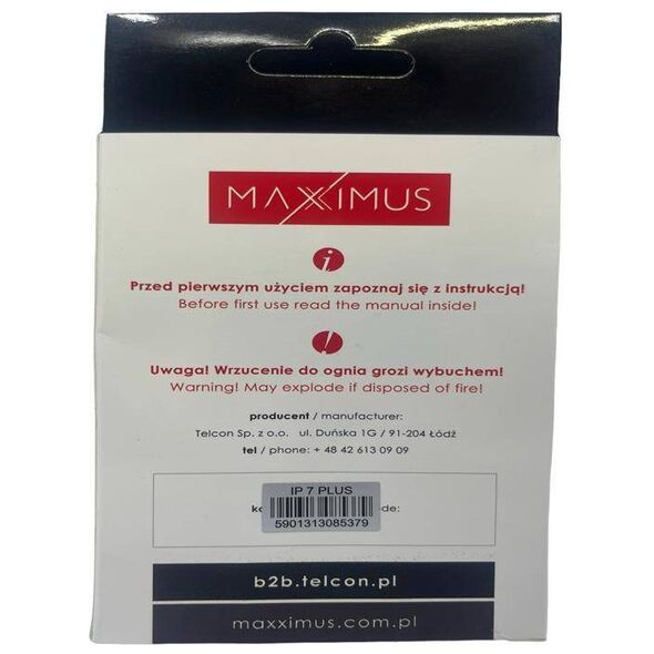 Battery for APPLE IPHONE 7+ PLUS 2900mAh Maxximus 5901313085379