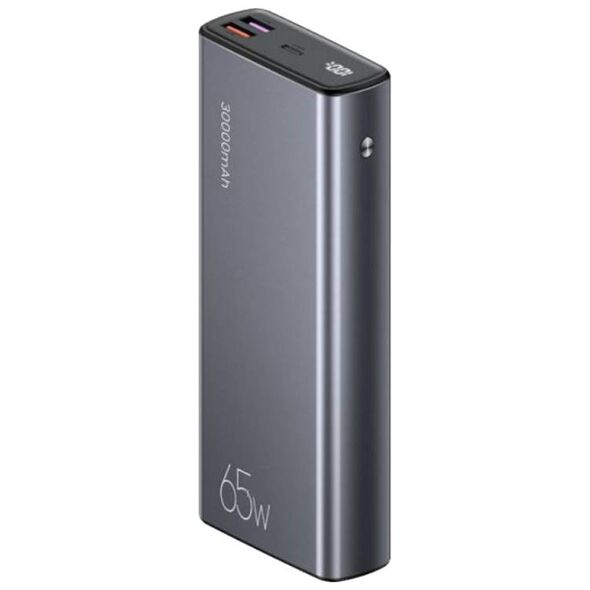 Powerbank 30000mAh  65W 2x QC3.0 USB + USB-C PD + Cable USB-C - USB-C USAMS PB59 grey 6958444973746
