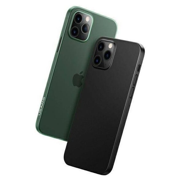 Case IPHONE 12 PRO MAX USAMS Gentle (IP12PMQR01) black 6958444924588