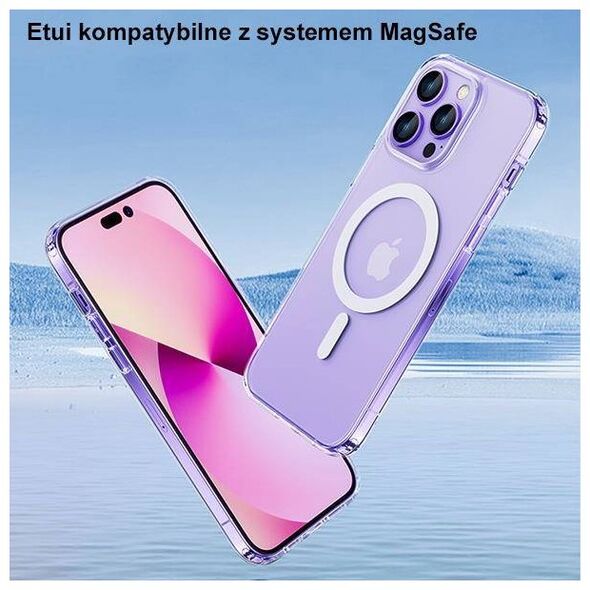 Case IPHONE 14 PLUS USAMS Ice Magnet (IP14MBC01) transparent 6958444901527