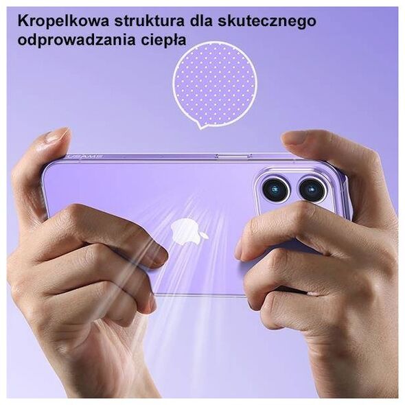 Case IPHONE 14 PLUS USAMS Primary (IP14MYS01) transparent 6958444901565