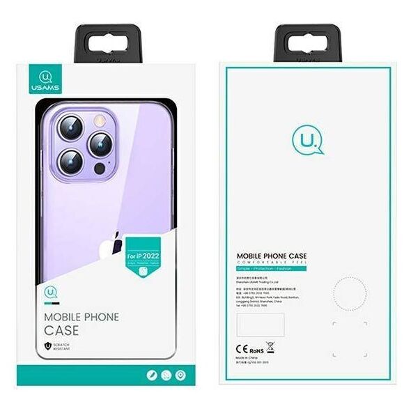 Case IPHONE 14 PRO USAMS Primary (IP14PYS01) transparent 6958444901558