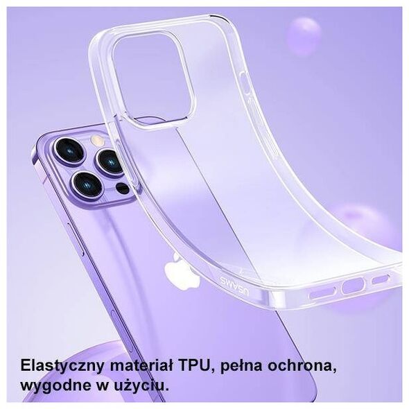 Case IPHONE 14 PRO USAMS Primary (IP14PYS01) transparent 6958444901558