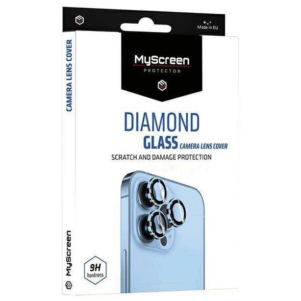 Tempered Glass for Camera IPHONE 14 / 14 PLUS MyScreen Diamond Glass Camera Lens Cover purple 5904433218184