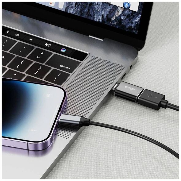 Adapter USB-C to USB OTG Tech-Protect Ultraboost black 9490713932858