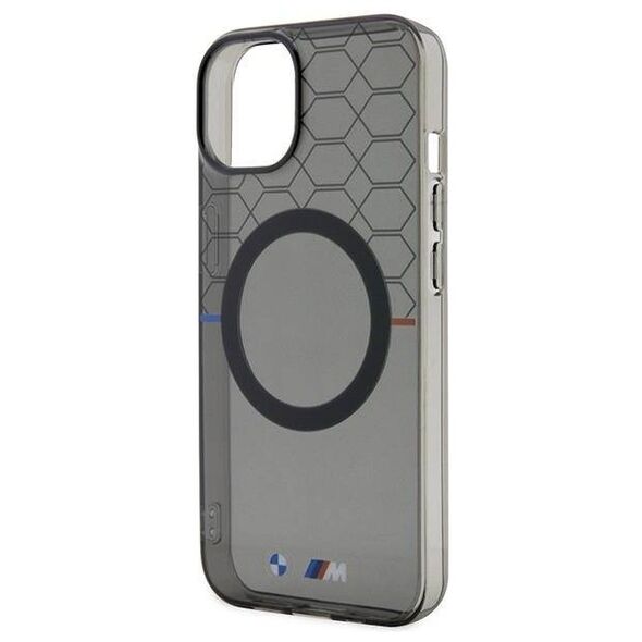 Original Case IPHONE 14 PLUS BMW Pattern MagSafe (BMHMP14MHGPK) gray 3666339122195
