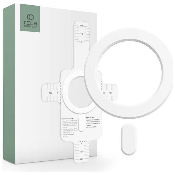 Universal Ring MagSafe for Smartphone Tech-Protect Magmat white 9490713934616