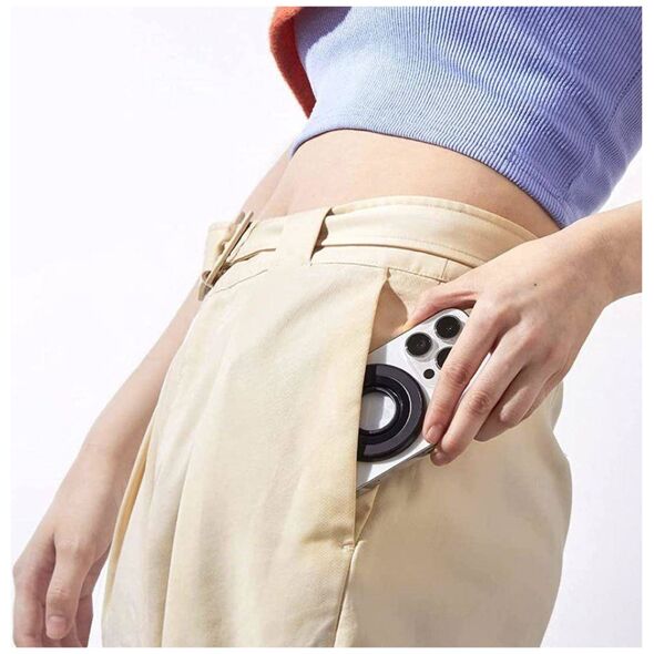 Magnetic MagSafe Ring for Smartphone Tech-Protect grey 9490713934609