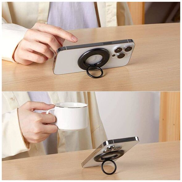 Magnetic MagSafe Ring for Smartphone Tech-Protect grey 9490713934609