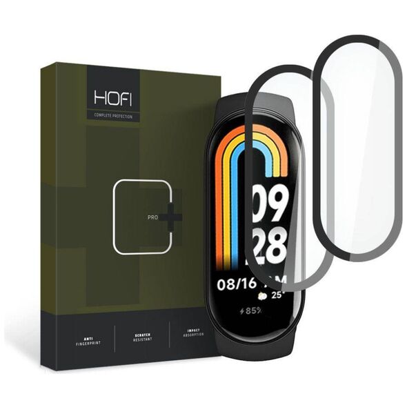 Hybrid Glass XIAOMI MI BAND 8 / 8 NFC HOFI Hybrid Pro+ black 9490713935378