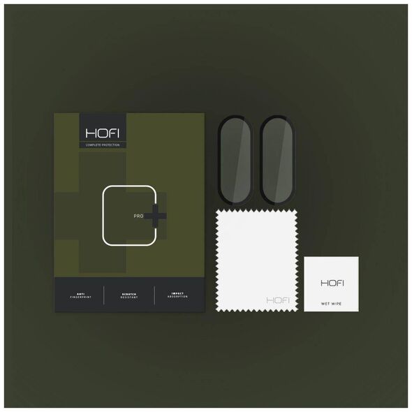 Hybrid Glass XIAOMI MI BAND 8 / 8 NFC HOFI Hybrid Pro+ black 9490713935378