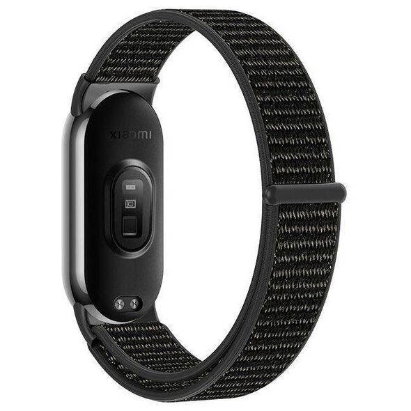 Strap for XIAOMI MI BAND 8 / 8 NFC Tech-Protect Nylon black 9490713935118